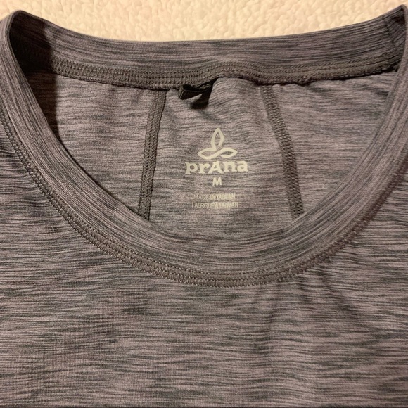 Prana Bodycon Midi Vertex Dress Heathered Grey Exercise - Picture 10 of 14